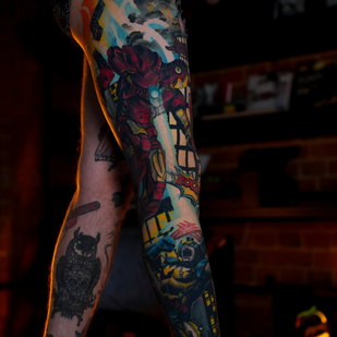 🔥 热门照片、模特作品集  #97951 纹身师 Evgeniy Egorkin / Dakota.tattoo 