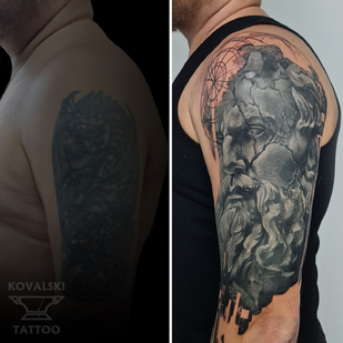 🔥 热门照片、模特作品集  #96185 纹身师 Vladimir Kovalevskiy