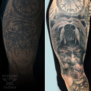 🔥 热门照片、模特作品集  #96268 纹身师 Vladimir Kovalevskiy