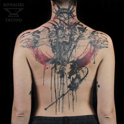 纹身灵感 # 纹身师 Vladimir Kovalevskiy