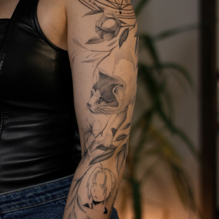 🔥 热门照片、模特作品集  #104534 纹身师 Denis Rozhkov