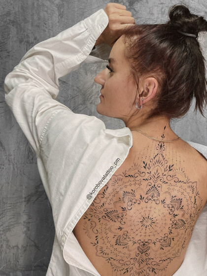 纹身灵感 # 纹身师 Elena Korobova