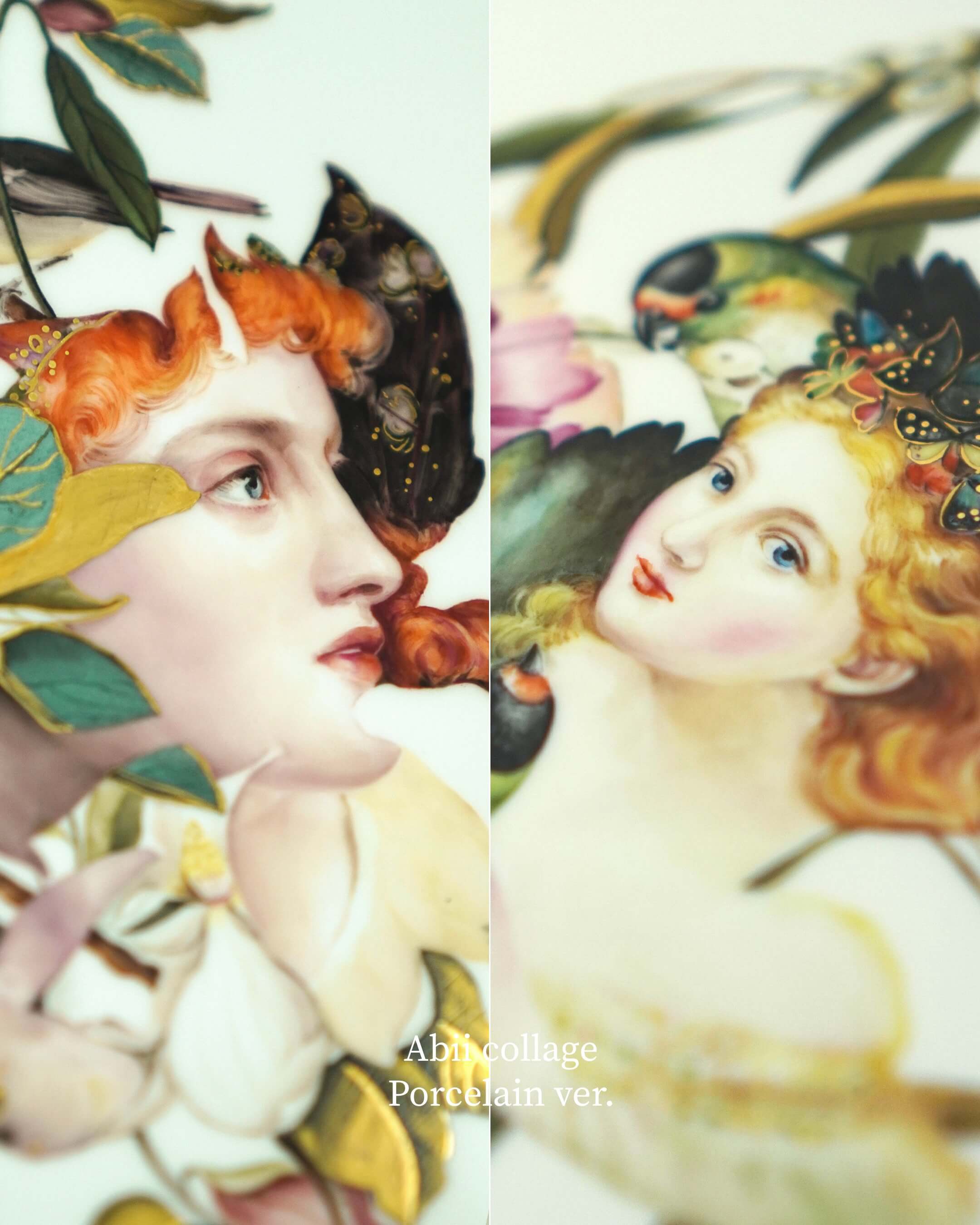  porcelain painting Abii tattooist