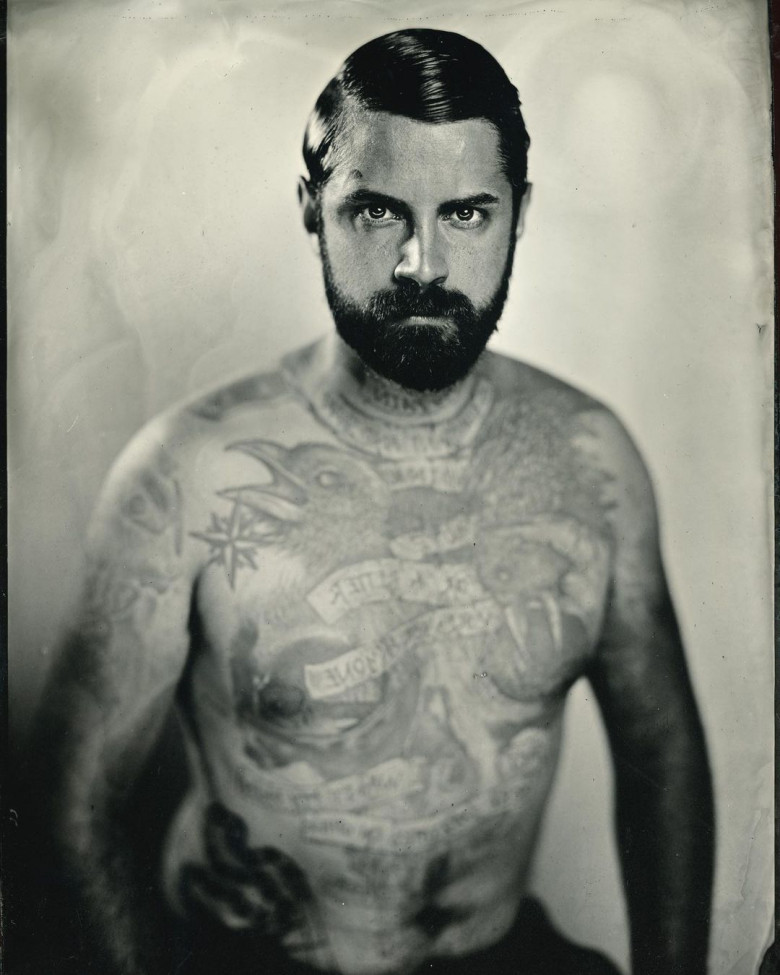 фотография мокрым коллодионным способом от Энзо Лучио