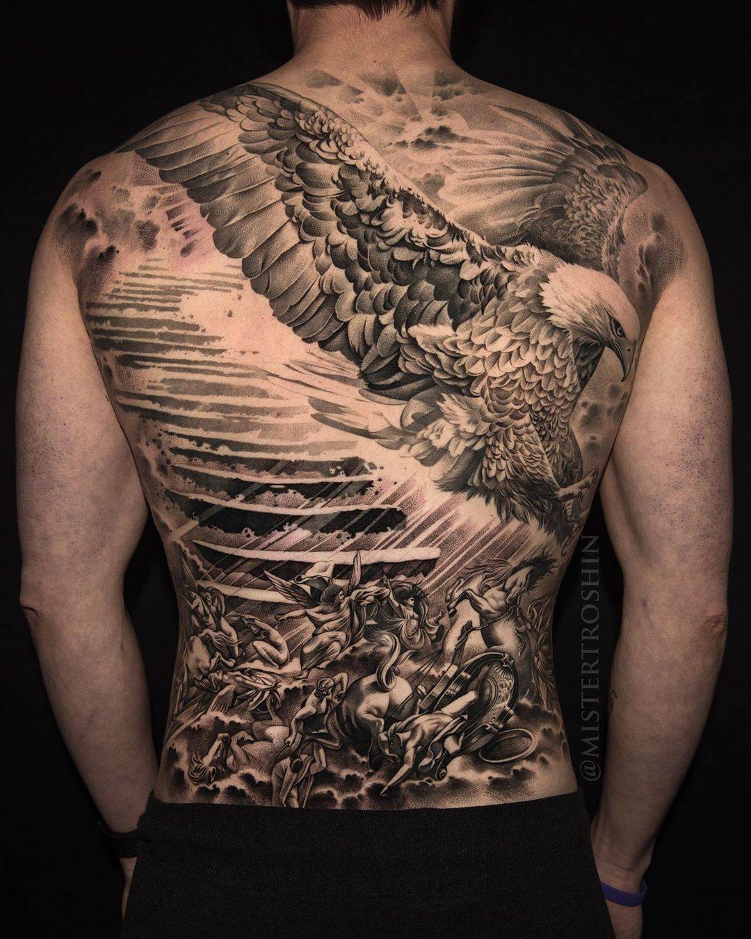 纹身艺术家 Dmitry Troshin