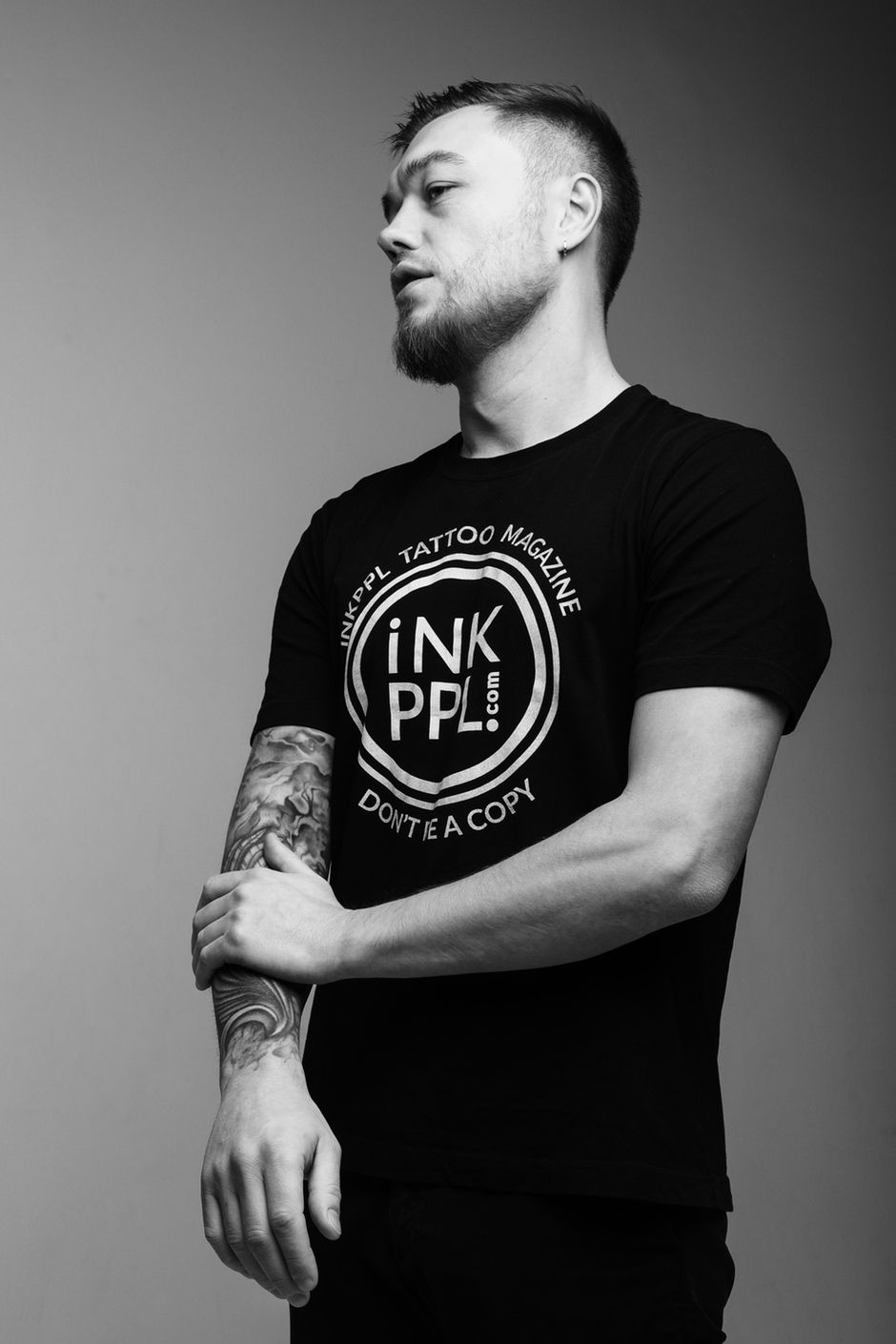 Photographer Igor Shumilov, collaboration with iNKPPL tattoo magazine at 11th International Moscow Tattoo Convention