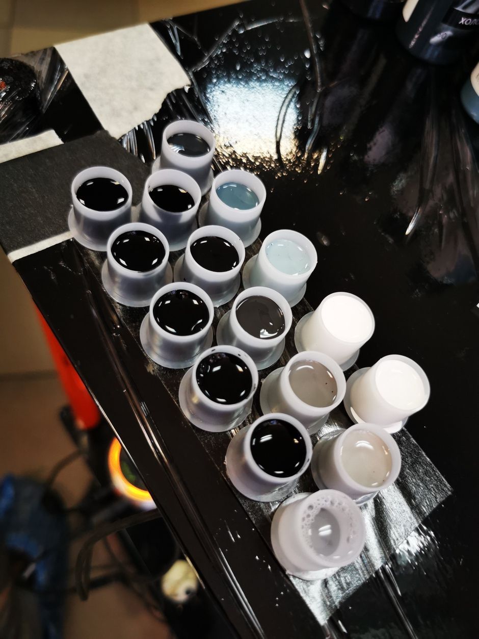 Alexander Zuev КРАСКА Tattoo Ink Pro Team - 黑白 tattoo 现实主义 - 初学者详细教程 